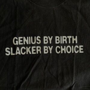Slacker By Choice T-shirt L